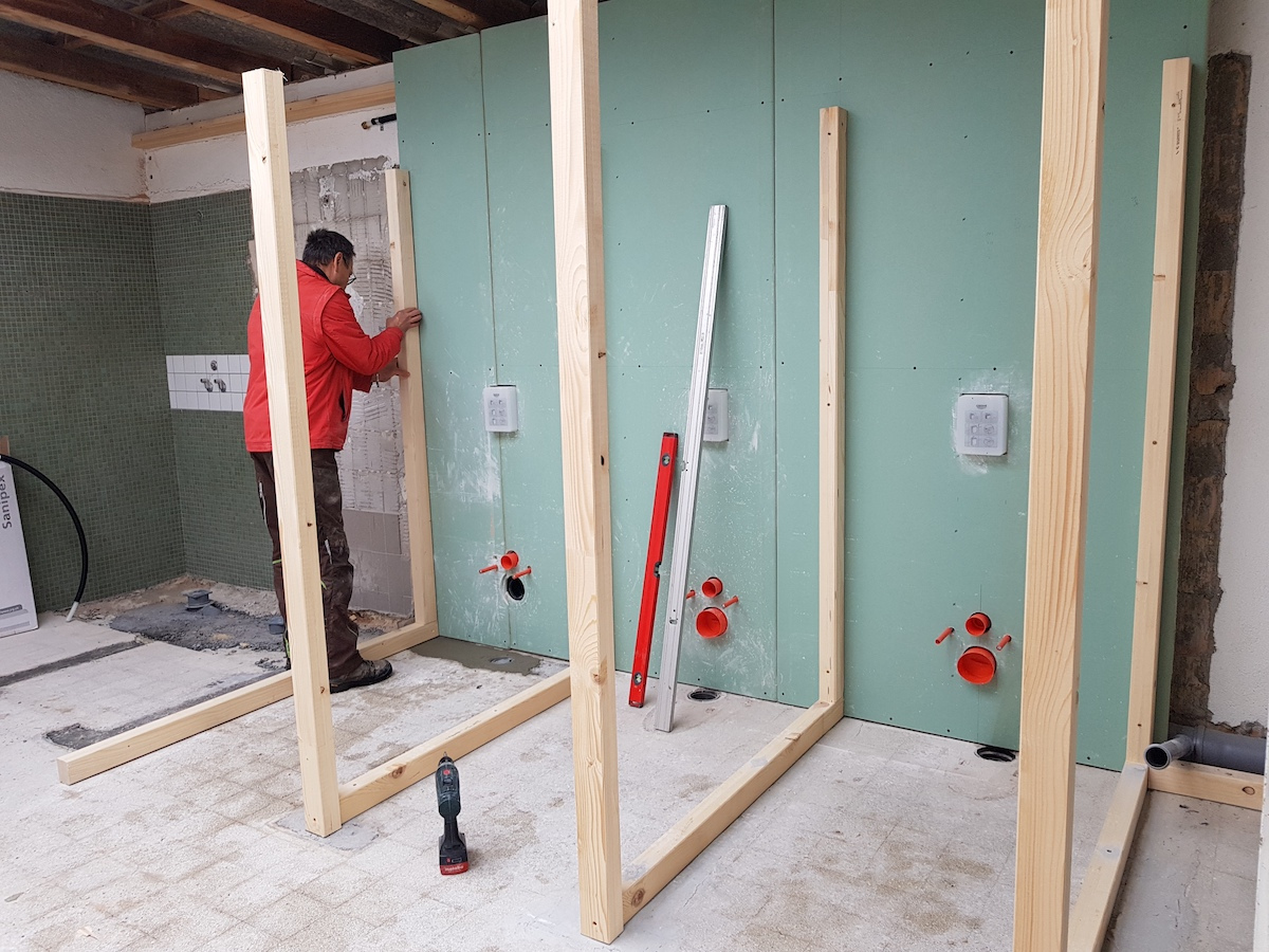 Umbau neue Kabinen (2018)